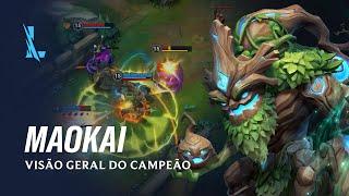 Visão geral do Campeão: Maokai | Mecânica de jogo – League of Legends: Wild Rift