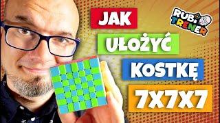 Jak ułożyć kostkę 7x7x7