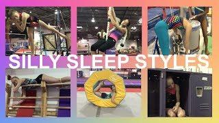 Sleep Challenge | Silly Sleep Styles | Gymscool