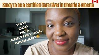 CCA Programs in Ontario and Alberta | *must watch* | Caregiver