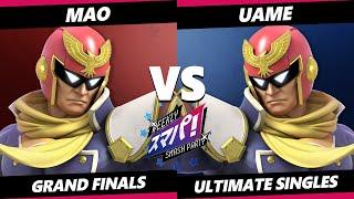 Sumapa 169 GRAND FINALS - Mao (Captain Falcon) Vs. Uame (Captain Falcon) Smash Ultimate - SSBU