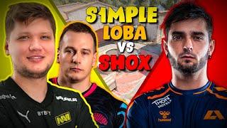 S1mple and Loba vs Shox - FPL CS2 Stream Battles