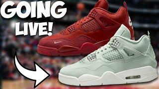 GOING LIVE NOW Jordan 4 Abundance & Jordan 4 Brick By Brick Raffles Explained!