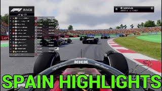 F1 23: JSLR: Season 7 Round 8: Spain Grand Prix Highlights