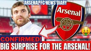 CONFIRMED NOW! BIG SURPRISE FOR THE ARSENAL! [ARSENAL FC NEWS DIARY]