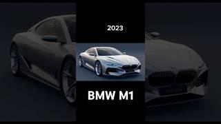 BMW M1 Car Models Evolution #viral