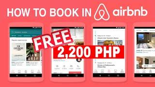 How to Book in AIRBNB Philippines | Tagalog | GET ₱2,200 DISCOUNT