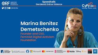 ORF CyFy 2021 || Speedtalk on Cyberspace || Marina Benitez Demetschenko ||