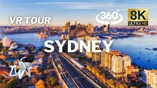 【360°VR】Sydney Australia - Virtual Nature Relaxation 8K Video