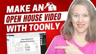 Make an Animated Open House Promo with Toonly