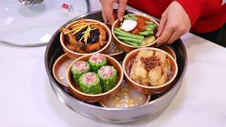 最近我家就喜欢这样吃，饭菜一锅出，就是小时候的味道！「steamed dishes」