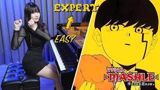 『Bling-Bang-Bang-Born』EASY to EXPERT PIANO COVER 🟡MASHLE: MAGIC AND MUSCLES OP2🟡 Ru's Piano #BBBBダンス