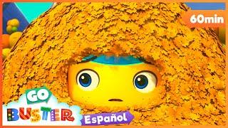 ESCONDITE ENTRE LAS HOJAS | 1 HORA de Go Buster en Español | Dibujos animados para niños
