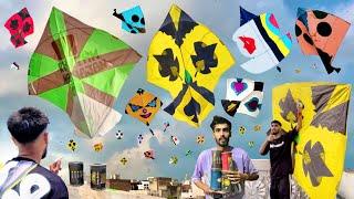 Kite Flying  12 Tawa  6 Tawa  Patang 🪁 Big Kites  Rakhi Vlog