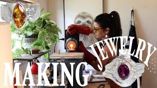 Studio Vlog #16 | Small Jewelry Business | How I Make My Jewelry  