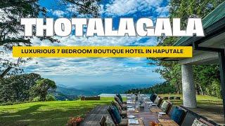 Is this the most luxurious bungalow in Sri Lanka? Thotalagala Plantation House - Haputale Sri Lanka