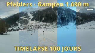 Pfelders im Passeiertal ⏩ Timelapse 100 days