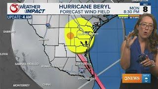 Hurricane Beryl is bringing some Weather Impact Alert days with it this weekend