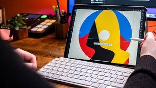 How I Use The iPad Pro As a Graphic Designer - 2023 