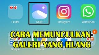 Cara menampilkan icon galeri yang hilang di Hp Xiomi