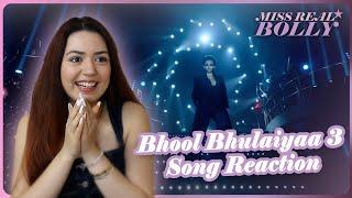 Bhool Bhulaiyaa 3 - Title Track Reaction | Kartik A | Pitbull, Diljit, Neeraj S, Tanishk, Pritam