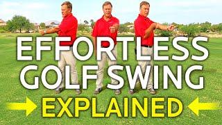 POWERFUL, EFFORTLESS, PAIN FREE GOLF SWING (EXPLAINED)