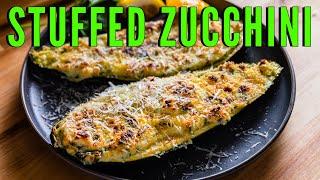 How To Make Amazing Stuffed Zucchini With Lemon And Ricotta