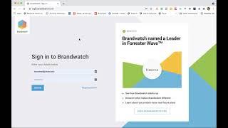 Brandwatch for Research Introduction