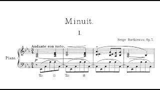 Sergei Bortkiewicz - Minuit, Op.5/1
