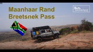 SA Overlander 4x4,  Maanhaar Rand Breetsnek Pass 2021 South Africa