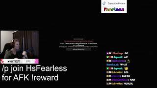 Fearless banned | HwithoutS