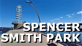 ‍️ 4K Bike Ride Through Spencer Smith Park, Burlington – Scenic Views & Nature! 