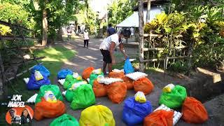 NAKAKAIYAK:Mayor Madel Yorobe Alfelor naghouse-to-house sa relief operation sa Brgy. Santiago Iriga