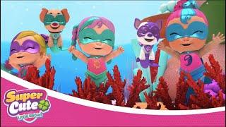  NEW!  SUPERCUTE LITTLE BABIES - RESCUING HIPPO  [3x12]  | CARTOON for KIDS in ENGLISH