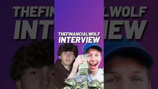 THE FINANCAL WOLF INTERVIEW #shorts