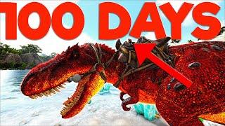 I Spent 100 Days Beating Ark Primal Fear.....