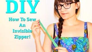 How to Sew an Invisible Zipper | Sew Anastasia