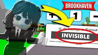 COMO SER INVISIBLE EN BROOKHAVEN !