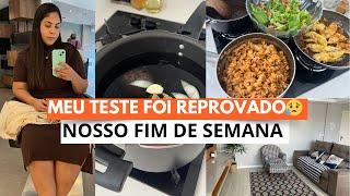 TESTE REPROVADO / NOSSO FIM DE SEMANA / COMPREI UMA JAQUETA TÃO LINDA - Vlog