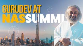 The 2 Types of Happiness | Mental Health, Creativity & More | Gurudev At Nas Summit, Dubai