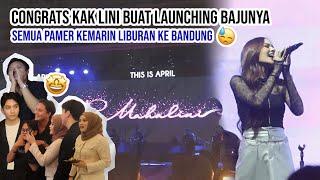 SUPPORT KAK LINI LAUNCHING BAJU DAN MANGGUNG DI "THE STAGE"