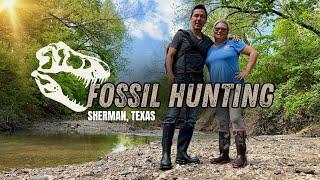 FOSSIL HUNTING IN THE TEXOMA AREA - Sherman, Texas