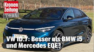 VW ID.7: Besser als BMW i5 und Mercedes EQE? 