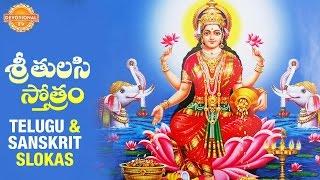 Sri Tulasi Stotram | Goddess Sri Lakshmi Devi Songs | Telugu and Sanskrit Slokas | Devotional TV