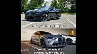 416ci Camaro SS vs G80 M3