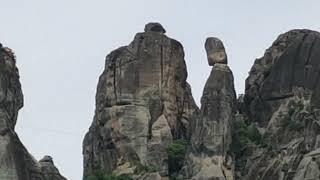 View of METEORA rock formation - 03