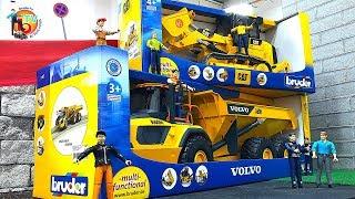 BRUDER Toys NEW Volvo dumper and Cat Track loader! UNBOXING TOYS