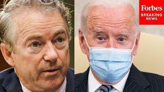 Rand Paul Mocks Biden, Fauci For July 4th COVID-19 Guidance