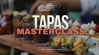 Tapas Masterclass Cooking  LIVE - Chef Sebastian Simon - Guestronomy