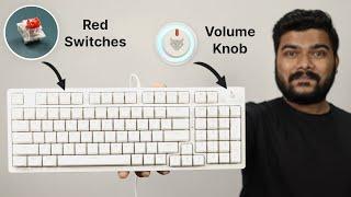 Mechanical Keyboard With Red Switches & Volume Knob | EvoFox Katana X2 Review